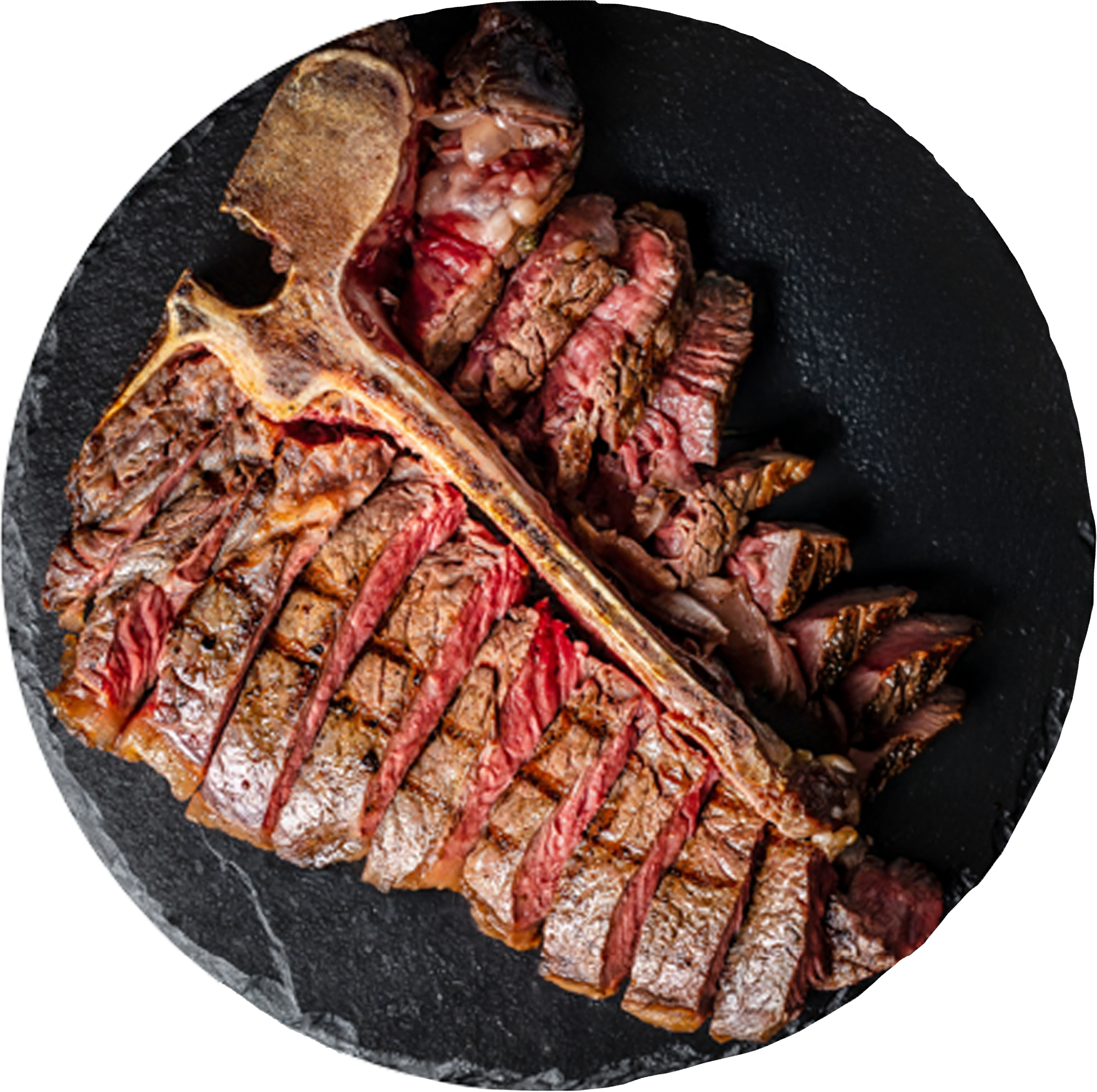 T Bone de Vaca cocinado